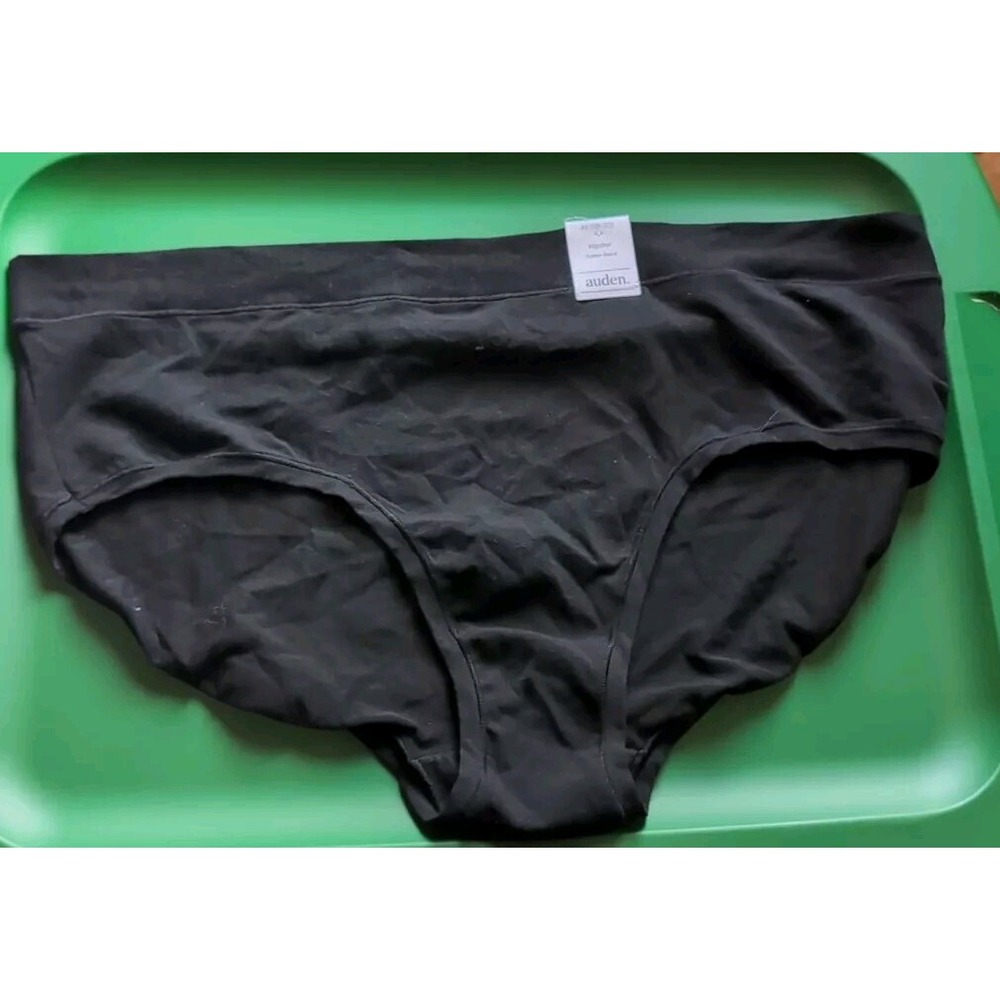 NEW Auden Women's cotton blend Hipster Underwear Plus Size 4X (28-30)